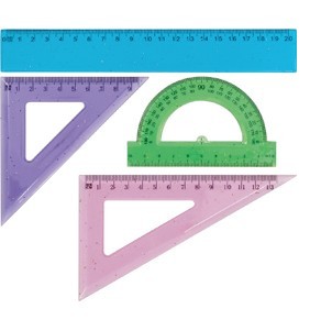 Комплект за чертане Grand GR-032 Цветен