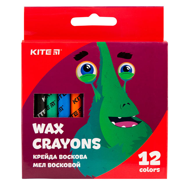 Пастели восъчни Kite Jolliers 12 цвята