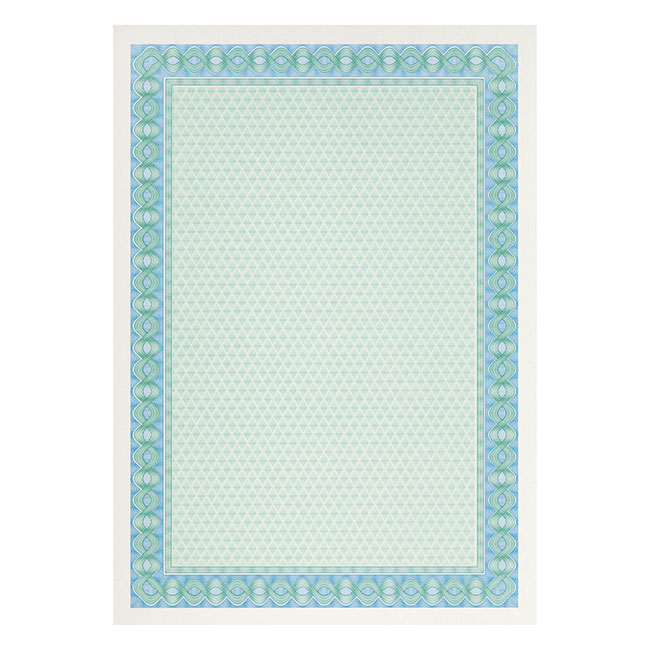 Сертификат Спирала А4 115 g/m2 25 л. Син