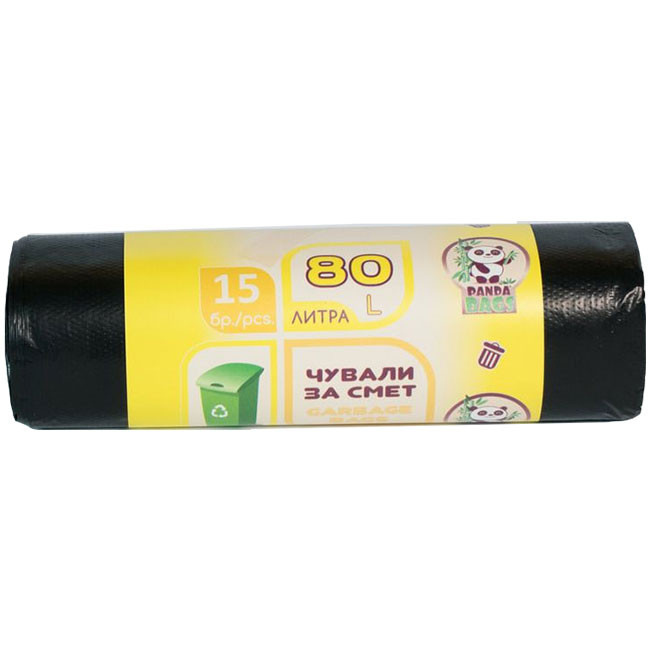 Торби за смет 80 l 70х90 cm 15 бр.