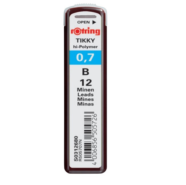 Графити Rotring Hi Polymer B 0.7 mm