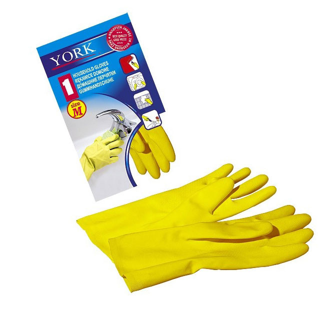 Домакински ръкавици York размер M