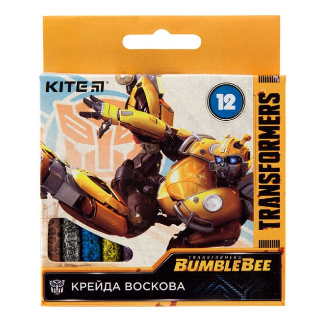 Пастели восъчни Kite Transformers 12 цвята