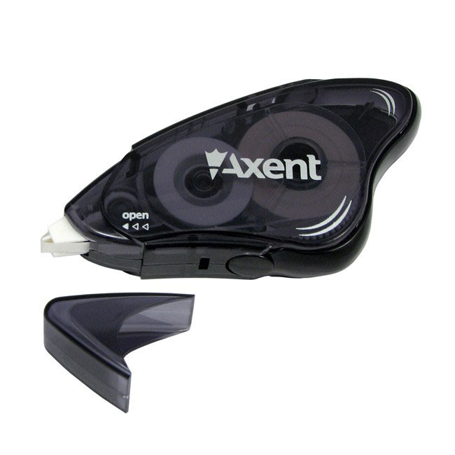 Коректор-ролер Axent 5mm x 8 m Черен