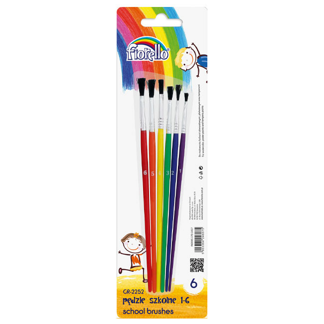 Четки за рисуване Grand Fiorello 2252 6 броя
