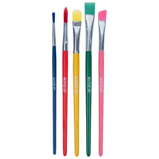Четки за рисуване Kite 5 бр. № 3,5,8,9,10