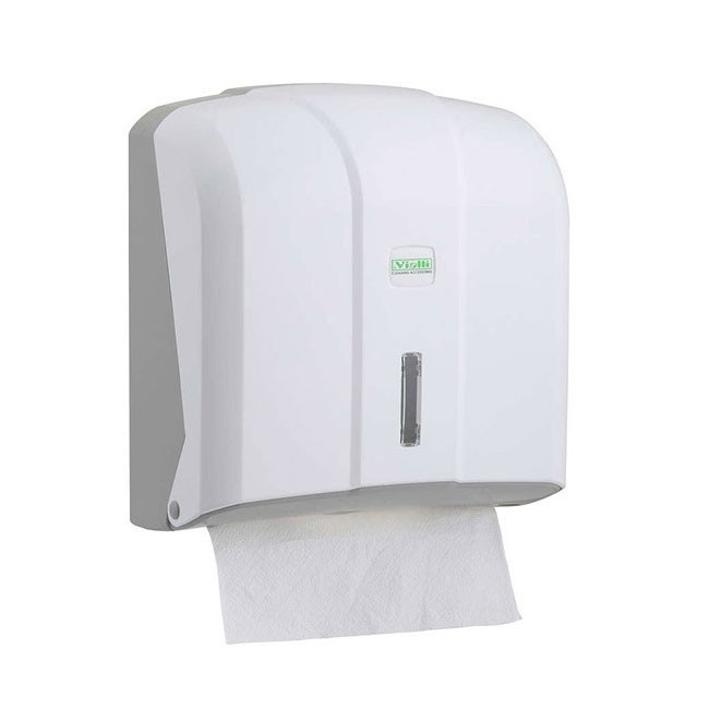 Диспенсър сгънати V кърпи ръце Vialli K40 Бял