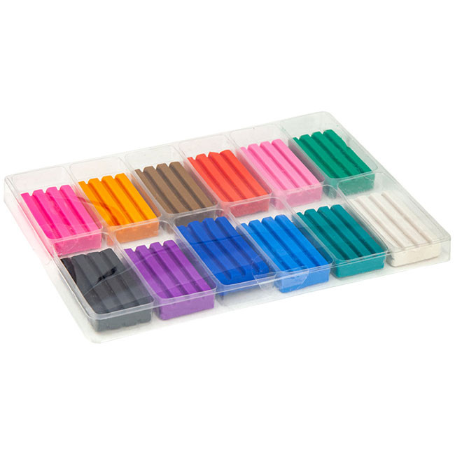 Моделин Kite 12 цвята, 240g