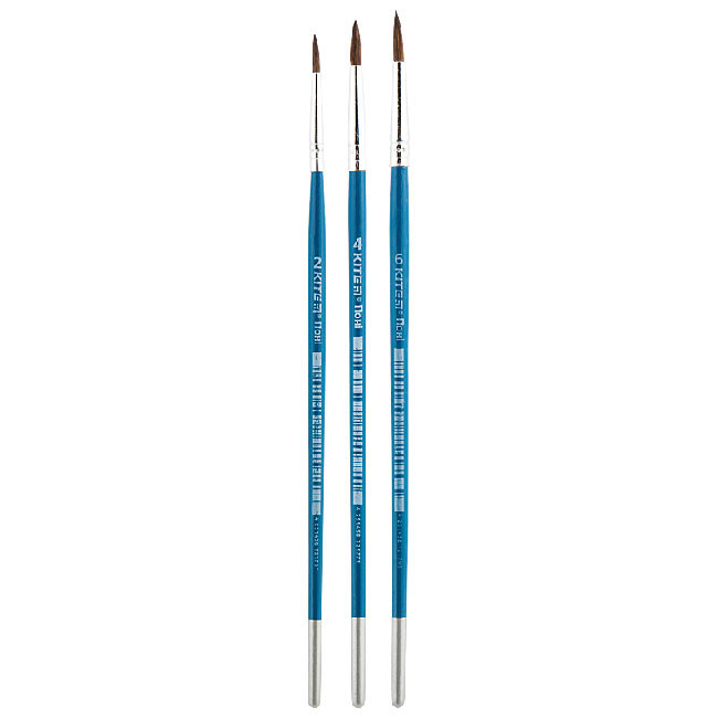 Четки за рисуване Kite Classic №2,4,6 3 бр.