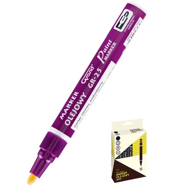 Paint маркер GR-25 объл връх Виолетов